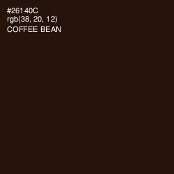 #26140C - Coffee Bean Color Image